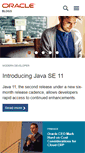 Mobile Screenshot of blogs.oracle.com