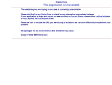 Tablet Screenshot of git-outage.oracle.com